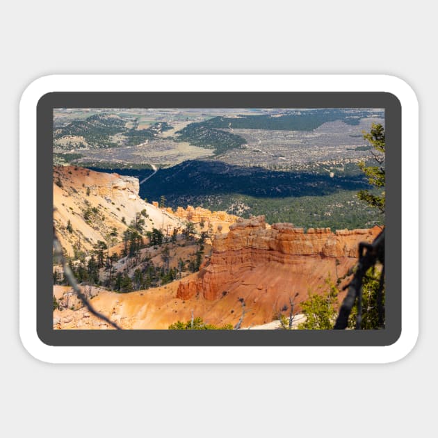 Bryce Canyon View 13 Sticker by Rob Johnson Photography